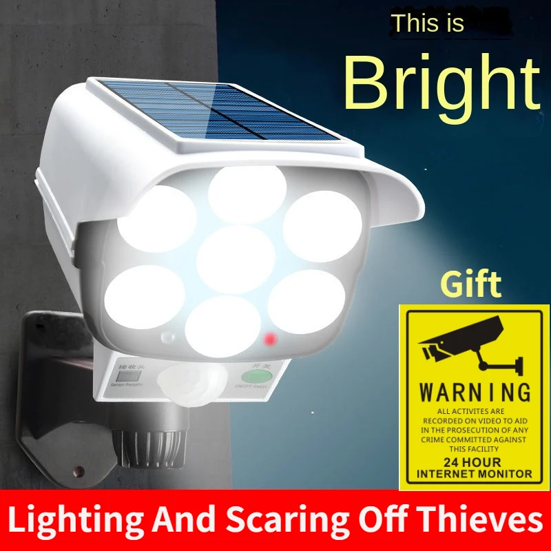 Outdoor Lighting Wireless - Luz Solar para exteriores, Sensor de