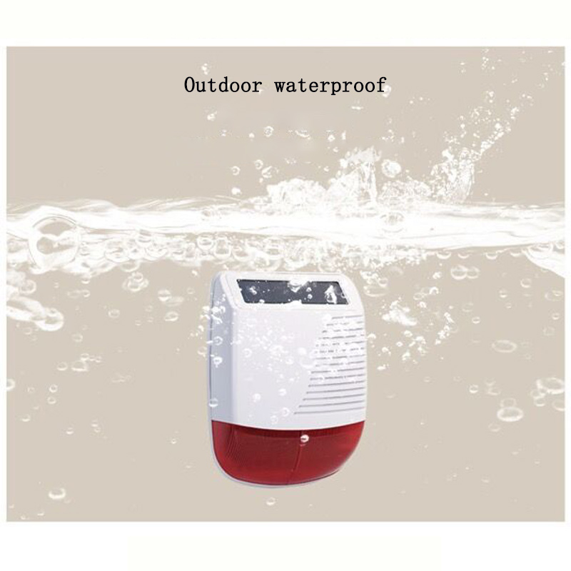 Outdoor Lighting Wireless - Alarma Inteligente Inalámbrica para Exteriores de