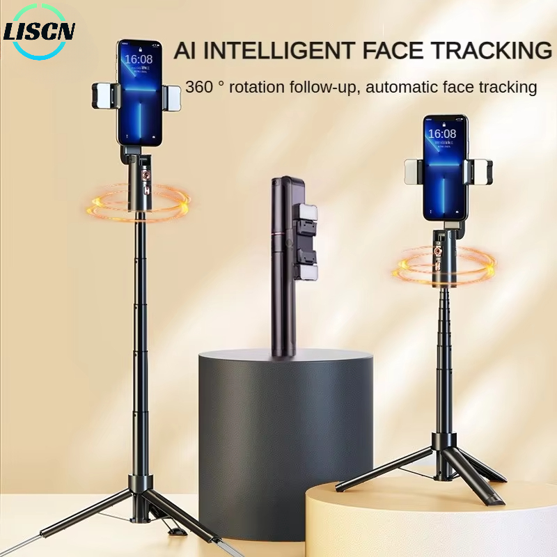 Outdoor Lighting Track - LISCN-palo de Selfie extensible, trípode de