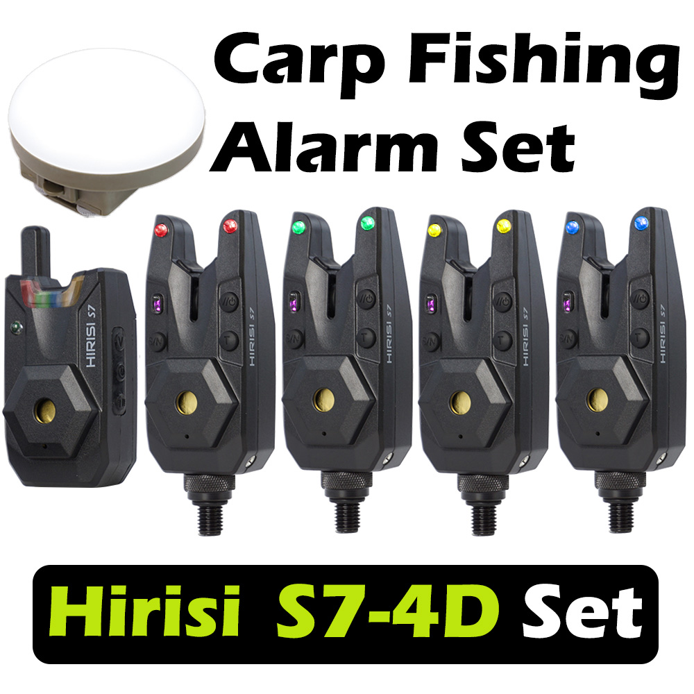 Outdoor Lighting Wireless - Set de Alarmas Inalámbricas para Pesca