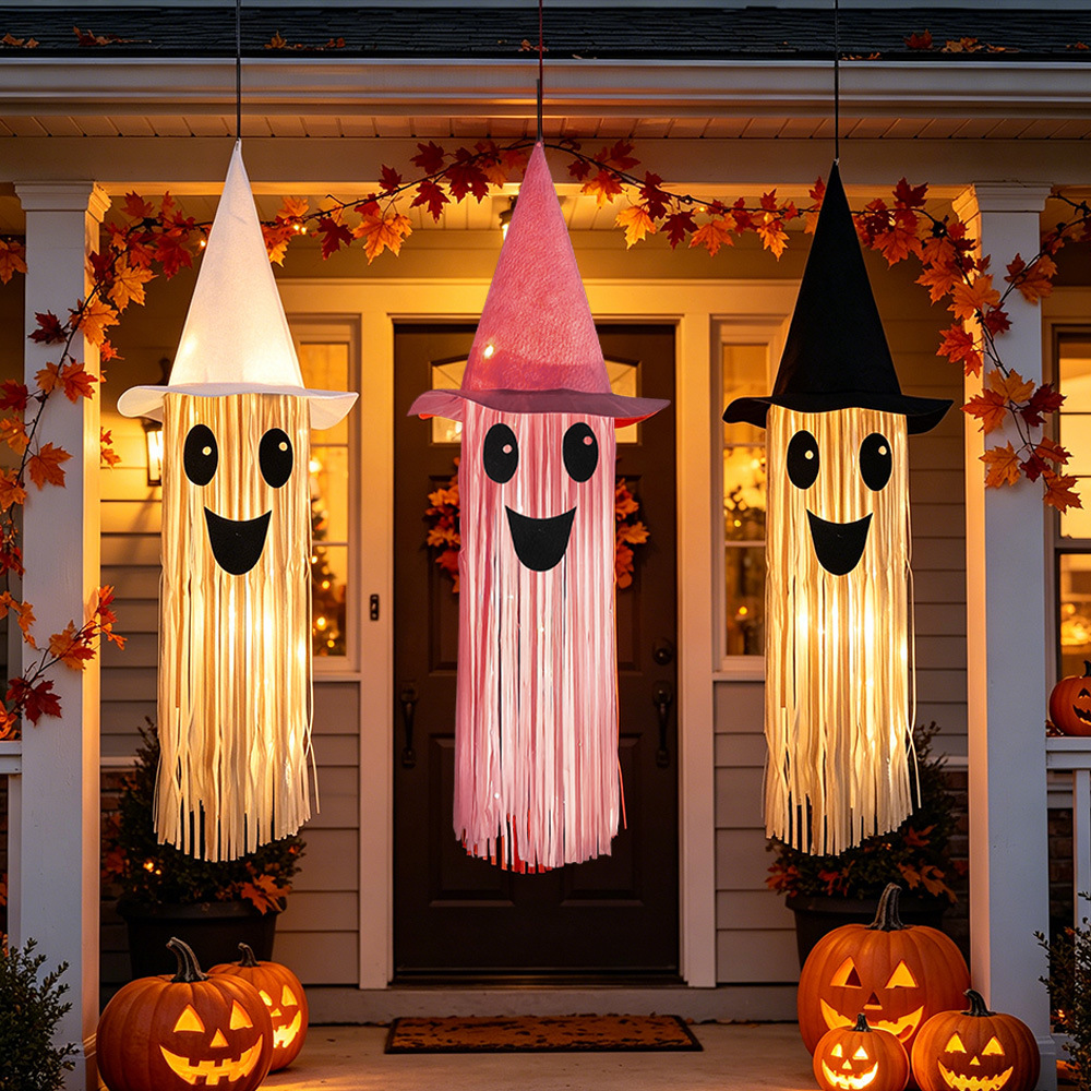 Outdoor Lighting Effects - Sombrero de Bruja Luminoso de Halloween