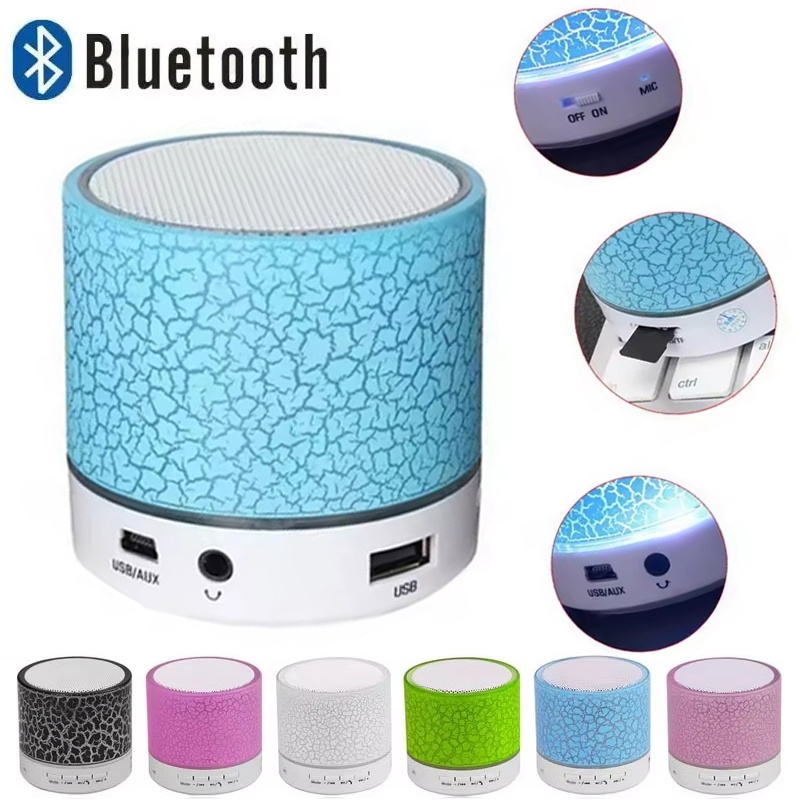 Outdoor Lighting Wireless - Altavoz Bluetooth inalámbrico con luz LED,