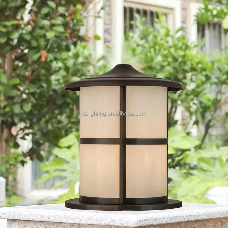 Lámpara de Poste para Puerta,  - Outdoor Lighting And Landscape reseña y precio