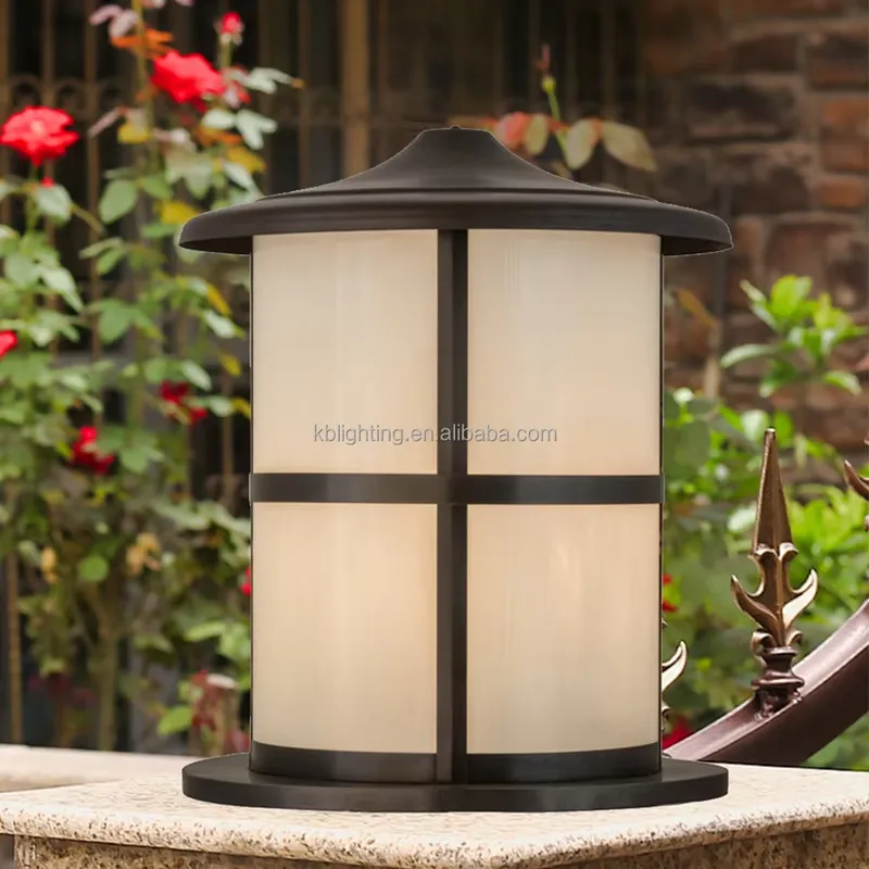 Lámpara de Poste para Puerta,  - Outdoor Lighting And Landscape reseña y precio