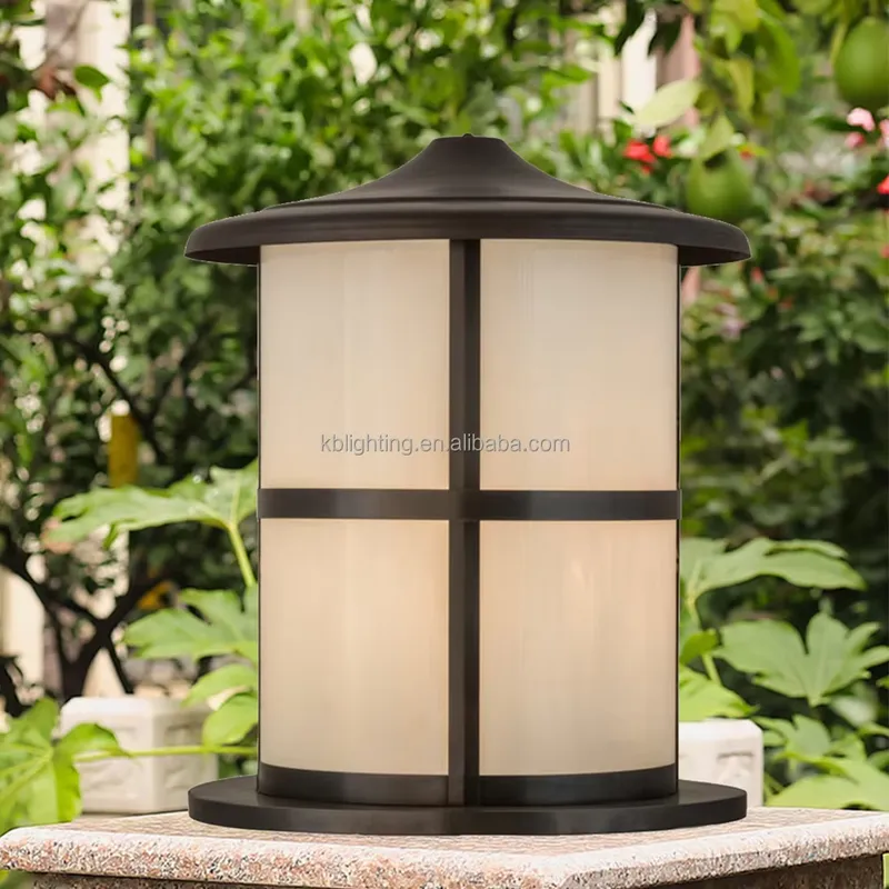 Lámpara de Poste para Puerta,  - Outdoor Lighting And Landscape reseña y precio