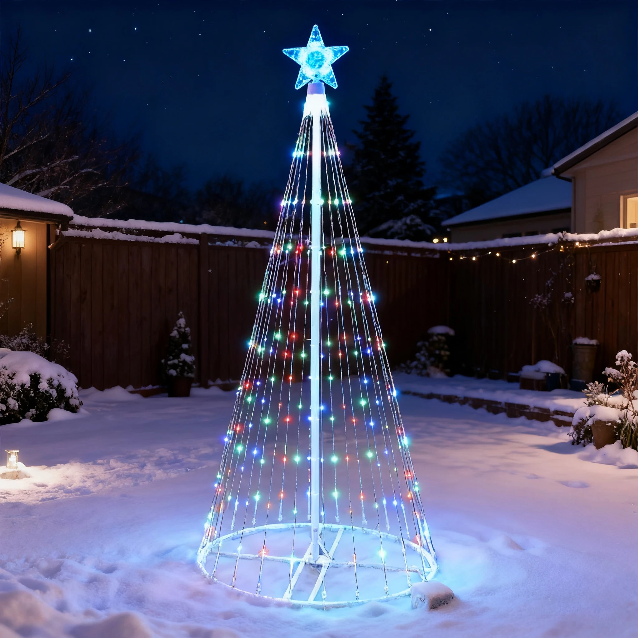 Guirnalda de luces LED de casc - Outdoor Lighting Effects reseña y precio