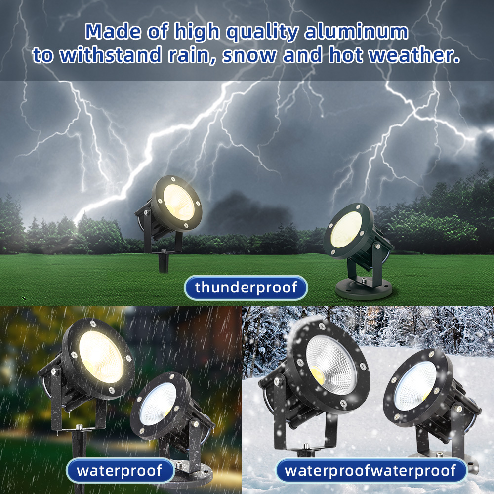 Lámpara LED GU10 para jardín,  - Outdoor Lighting Effects reseña y precio