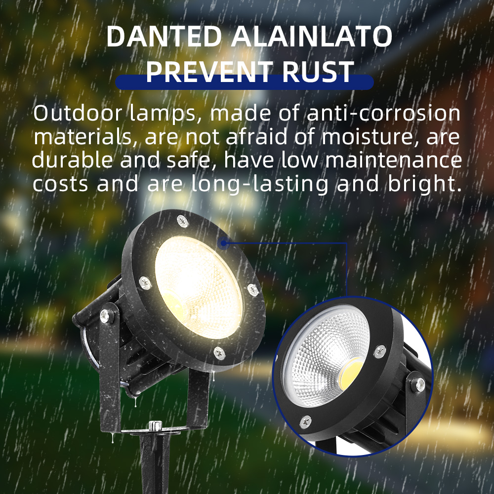 Lámpara LED GU10 para jardín,  - Outdoor Lighting Effects reseña y precio