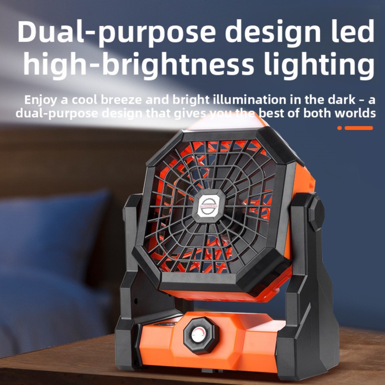 Ventilador Portátil 4 en 1 par - Outdoor Lighting Wireless reseña y precio