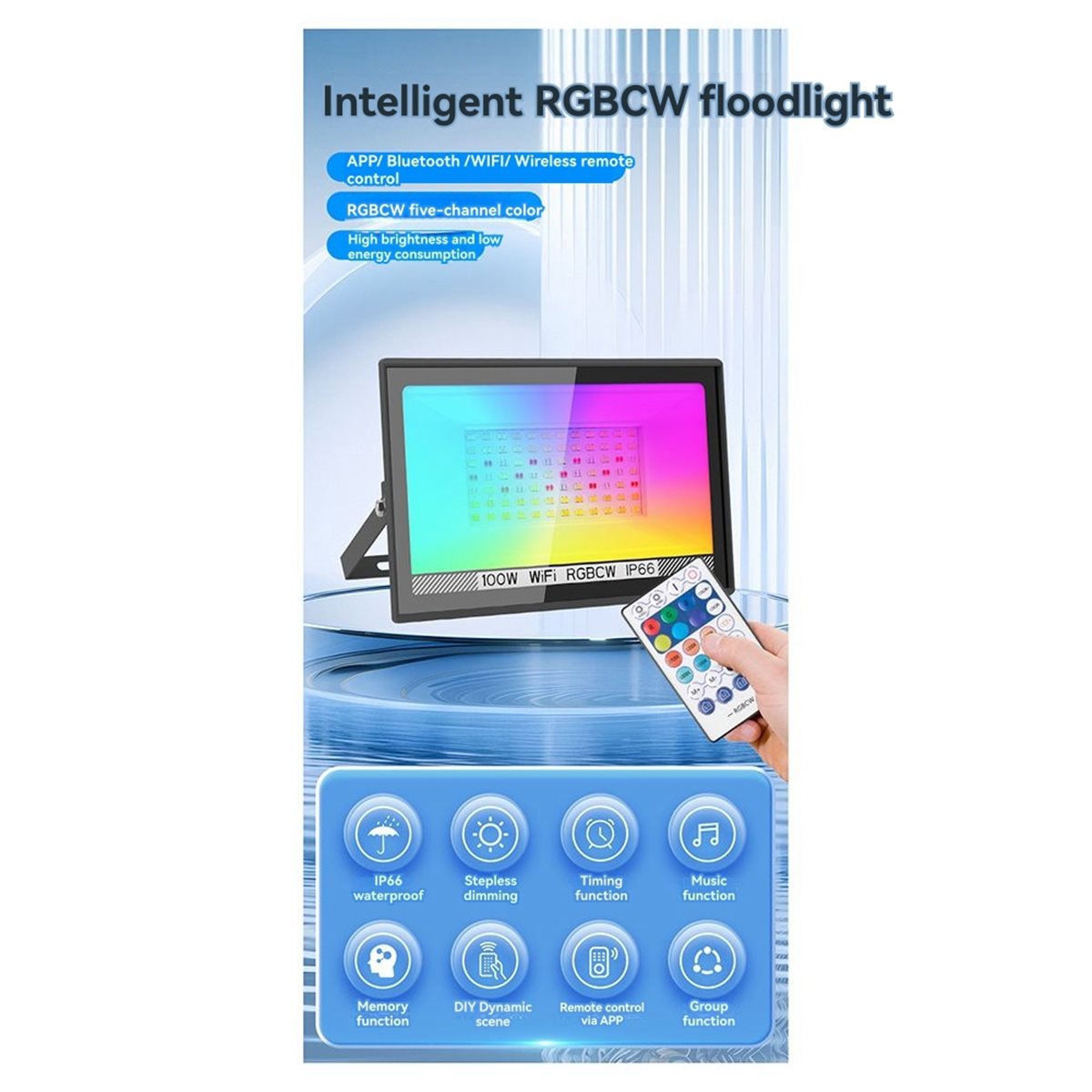 Nices - Reflector LED RGBCW de - Outdoor Lighting Uk reseña y precio