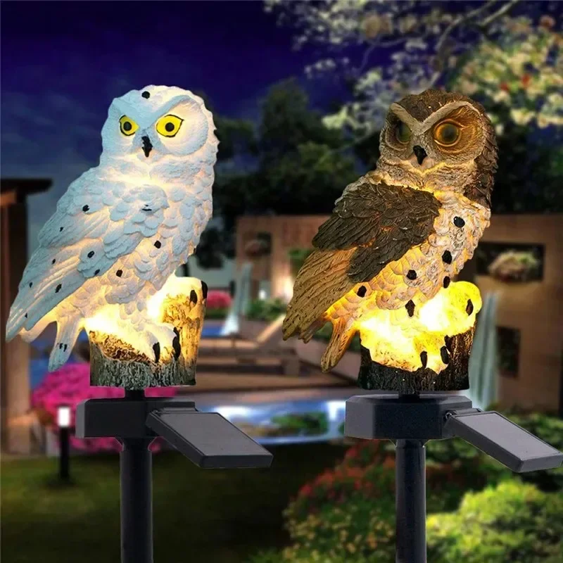 Lámpara Solar con Forma de Búh - Outdoor Lighting And Landscape reseña y precio