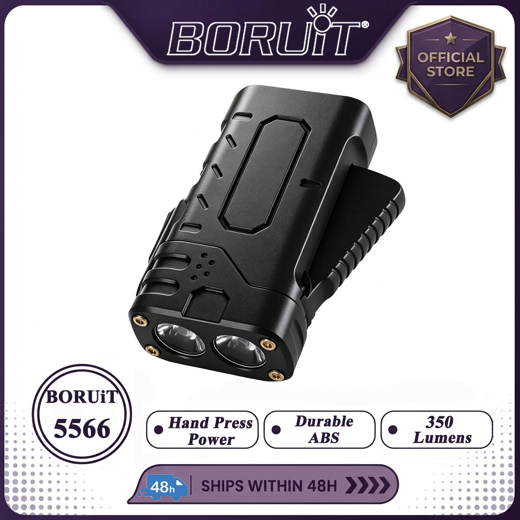 Linterna LED EDC de Manivela B - Outdoor Lighting Black reseña y precio