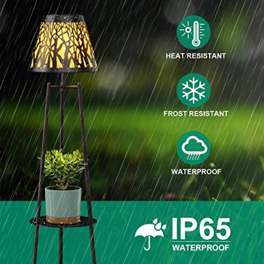 Paquete de 2 Lámparas Solares  - Outdoor Lighting Waterproof reseña y precio