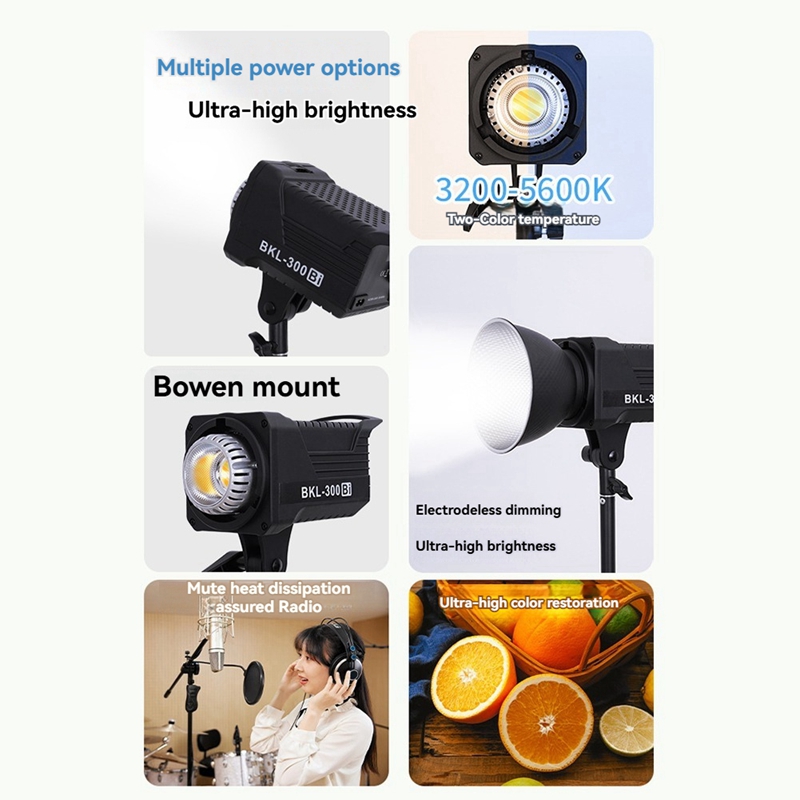 Luz de Video Bi-LED de 300W, I - Outdoor Lighting Wireless reseña y precio