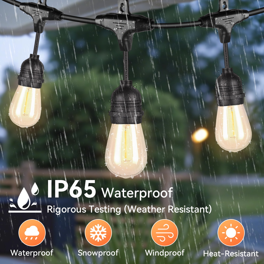 Guirnalda de luces para exteri - Outdoor Lighting Uk reseña y precio