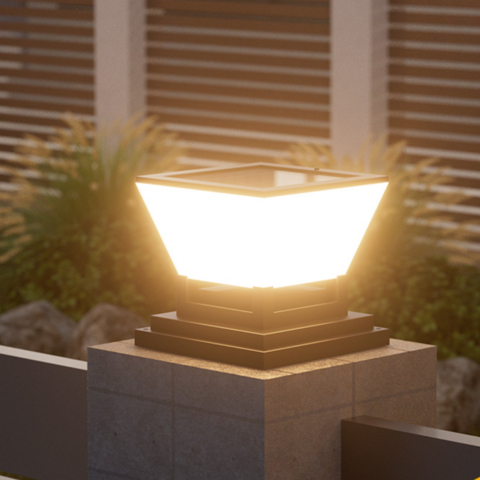 Lámpara Solar para Poste, Resi - Outdoor Lighting Ip65 reseña y precio
